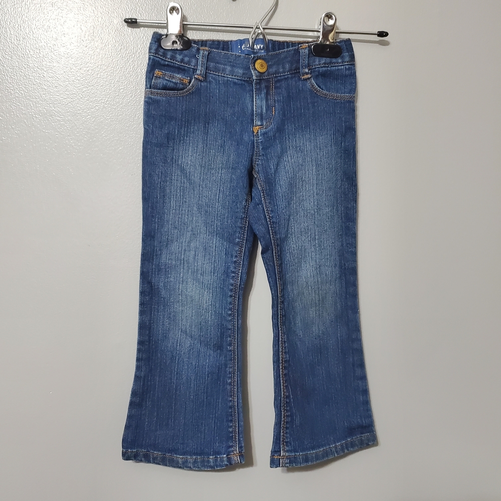 Old Navy Blue Bootcut Jeans Girl's Size 3T